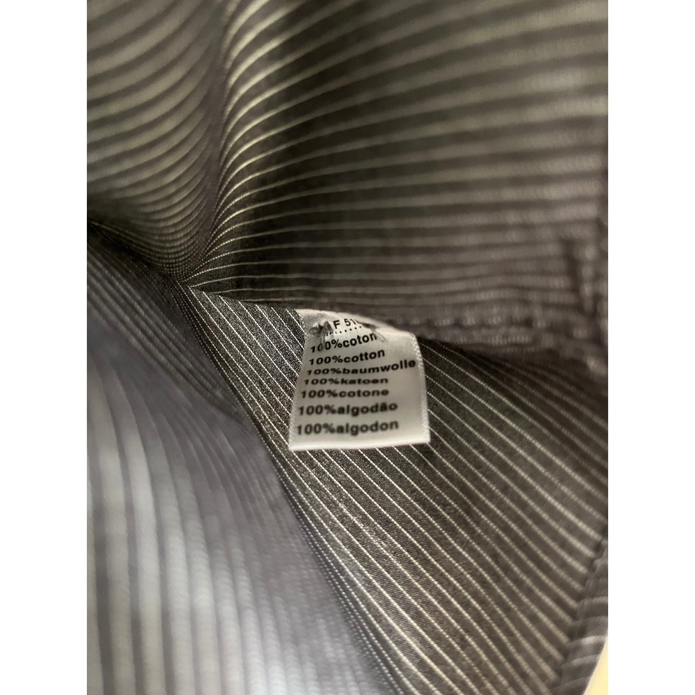 2 Lacoste Men's 42 Dress Shirt Striped Long Sleeve Collared Button Up - Picture 3 of 7